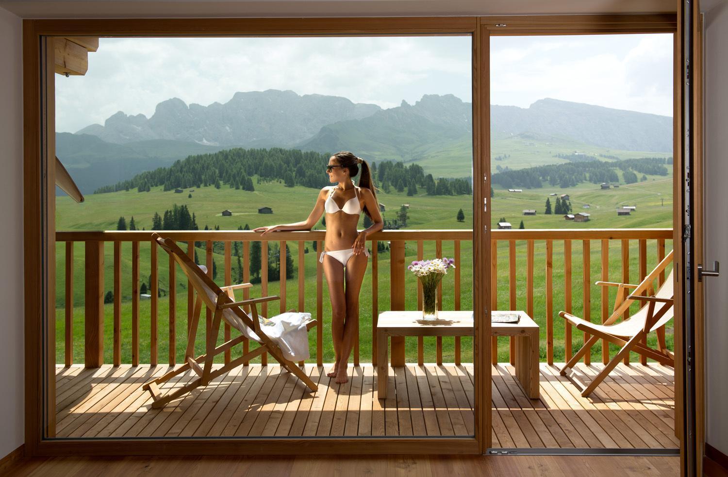 Sporthotel Sonne Alpe Di Siusi Luaran gambar